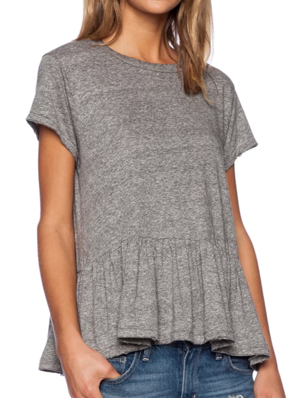 THE GREAT. The Ruffle Tee - Picture 2 of 14